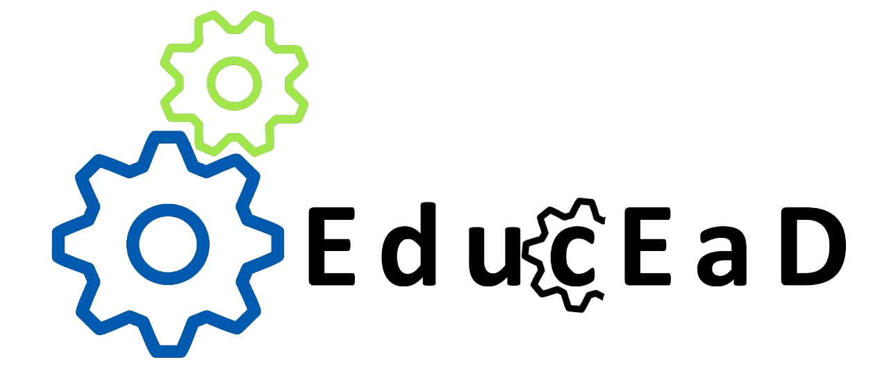 A imagem mostra a logo da revista EducEaD